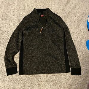 Men’s Gray and Black pullover